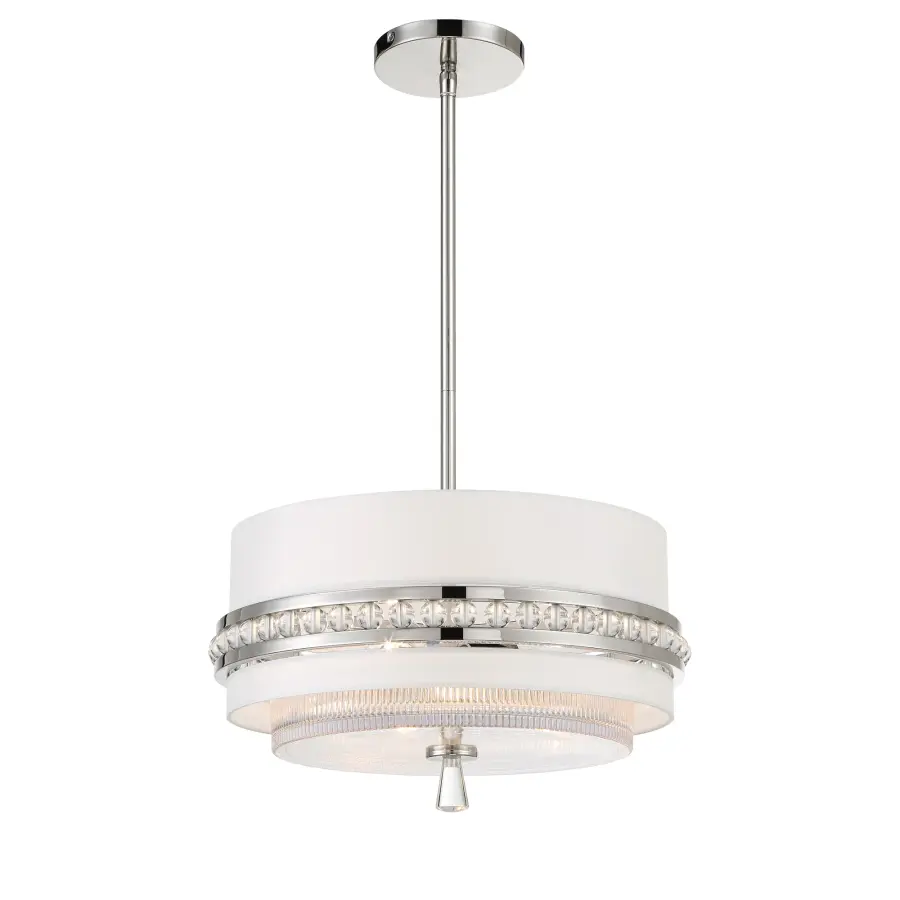 Sutton 3-Light Semi-Flush Pendant by Robin Baron - Image 5