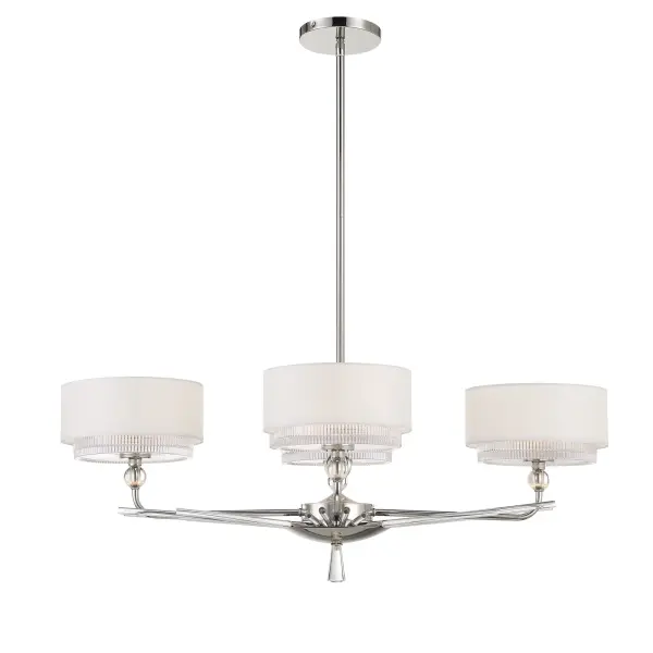 Sutton 4-Light Island Chandelier by Robin Baron - Image 6
