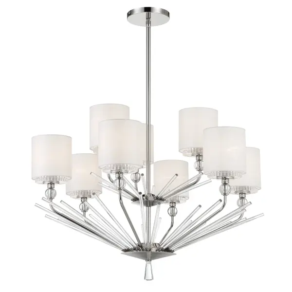 Sutton 9-Light Chandelier by Robin Baron - Image 5