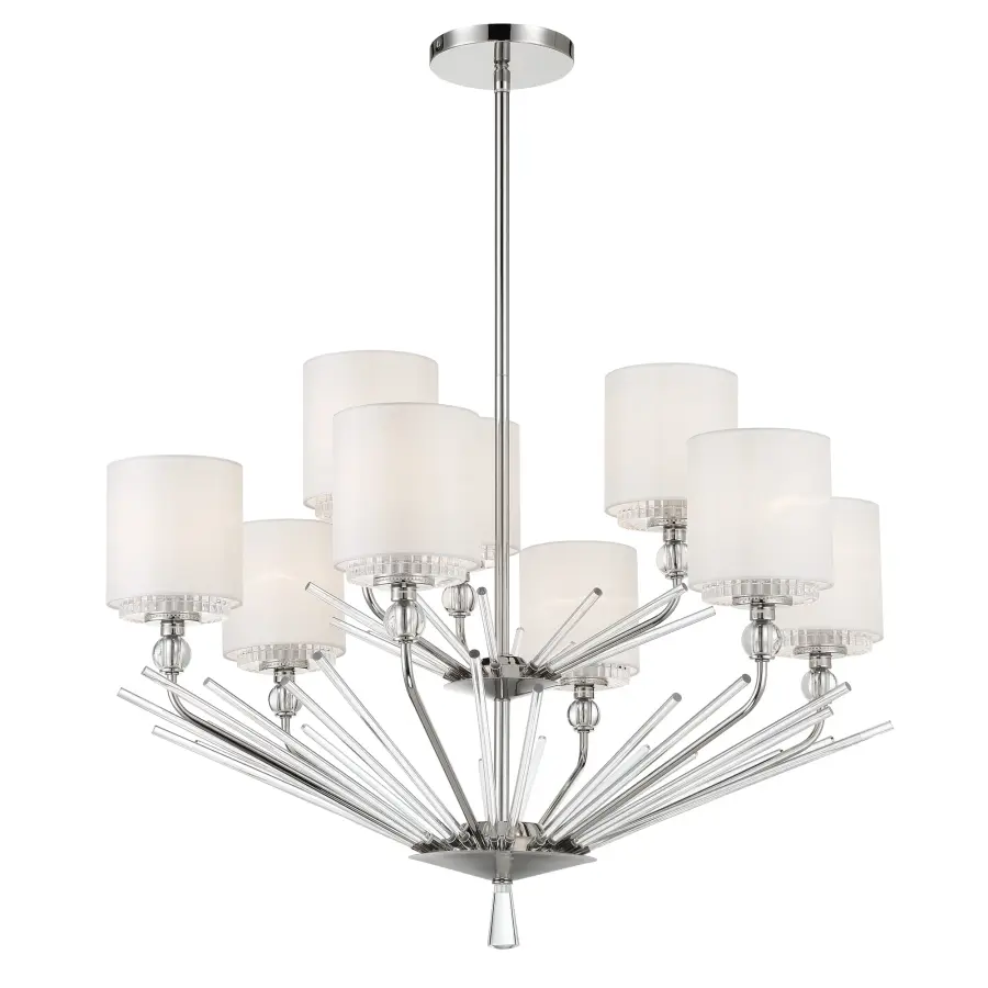 Sutton 9-Light Chandelier by Robin Baron - Image 7