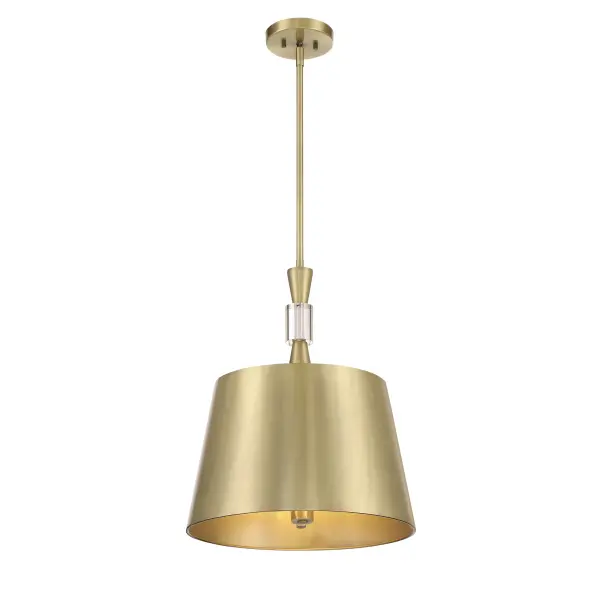 Baratti 3-Light Pendant with Wood and Crystal Accents - Image 9