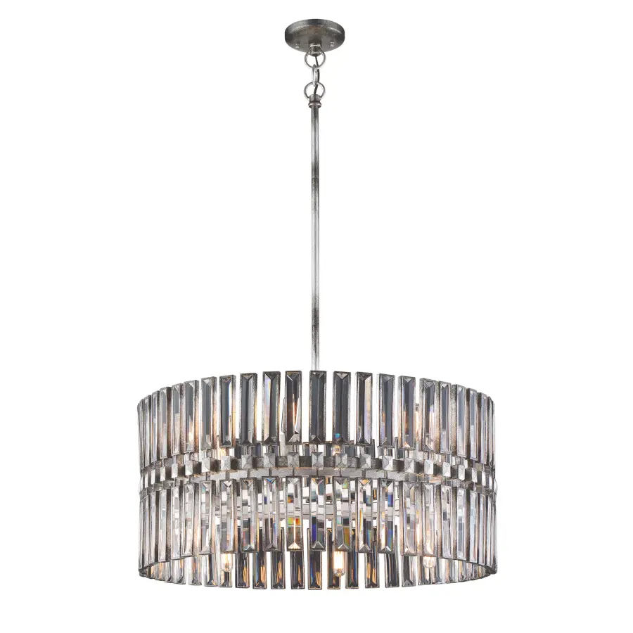 Belle Aurore 12-Light Crystal Pendant