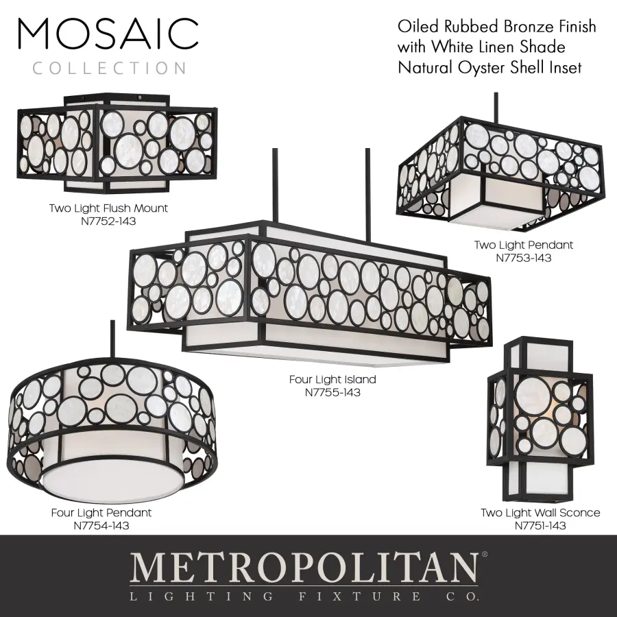Mosaic 1-Light Wall Sconce - Image 2