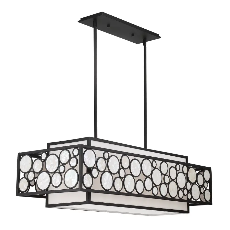 Mosaic 4-Light Island Chandelier - Image 1