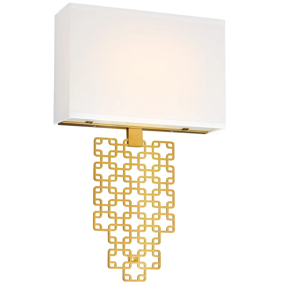Blairmoor 1-Light LED Wall Sconce in Honey Gold