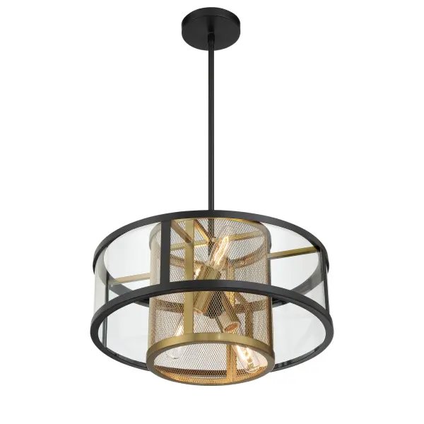 SoHo 4-Light Pendant & Semi-Flush by Robin Baron - Image 9