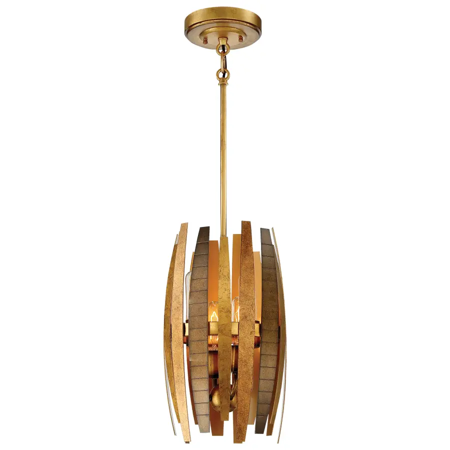 Manitou 4-Light Mini Pendant in Ardor Gold