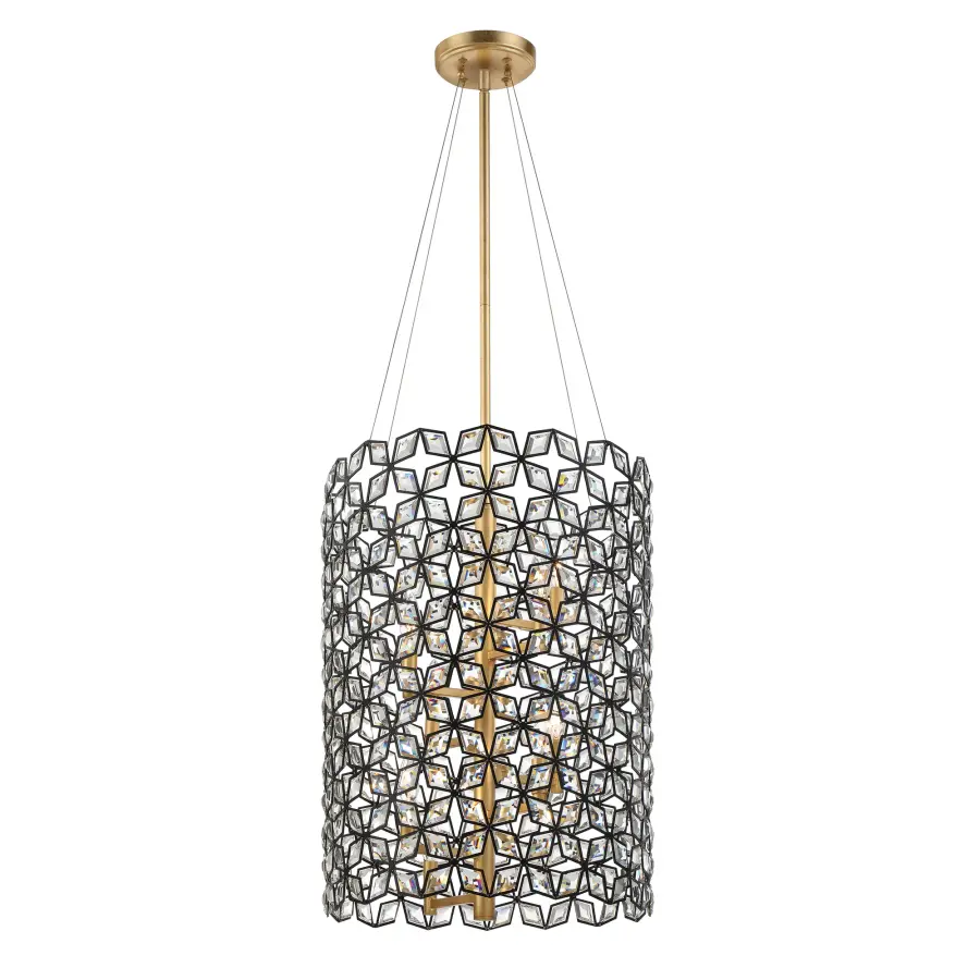 Brookcrest 8-Light Crystal Pendant - Image 1