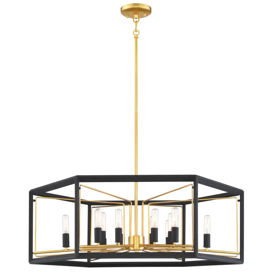 Sable Point 12-Light Pendant