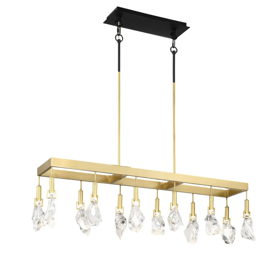 Rare Elements 12-Light Island Chandelier - Image 2