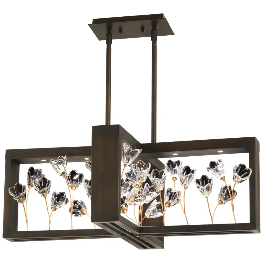 Elegant French-Inspired Chandelier with Warm LED Illumination - Image 2