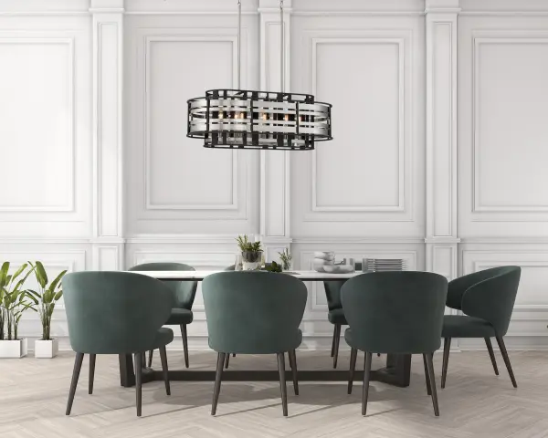 Presten 8-Light Island Chandelier - Image 6