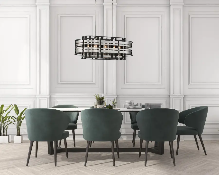 Presten 8-Light Island Chandelier - Image 6