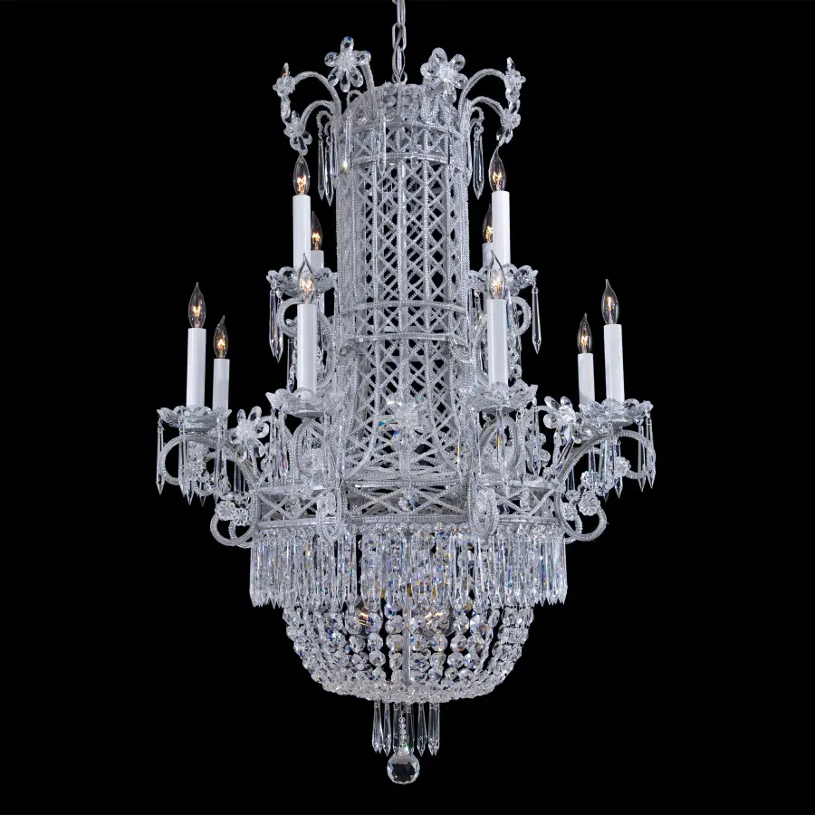 Metropolitan Vintage Collection 12-Light Crystal Chandelier