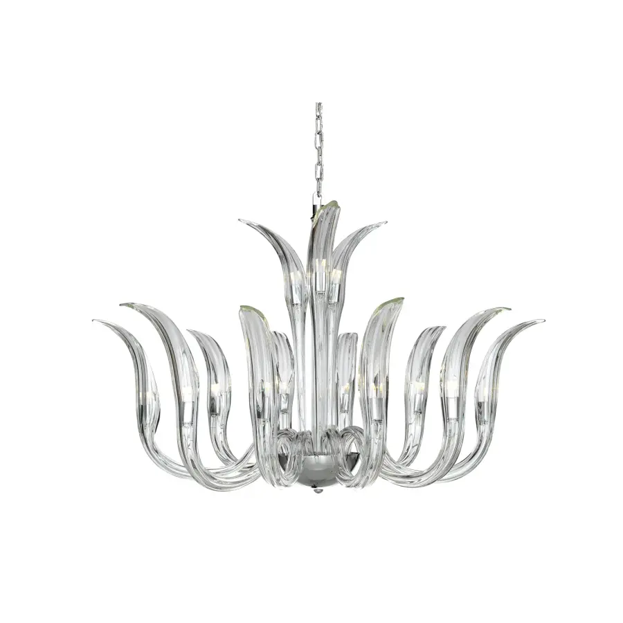 Cisne 13-Light Crystal Chandelier