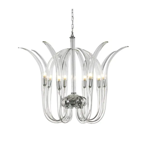 Elegant Crystal Pendant Brings Sophisticated Sparkle to Any Space