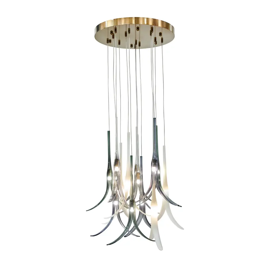 Featherly 13-Light Pan Pendant