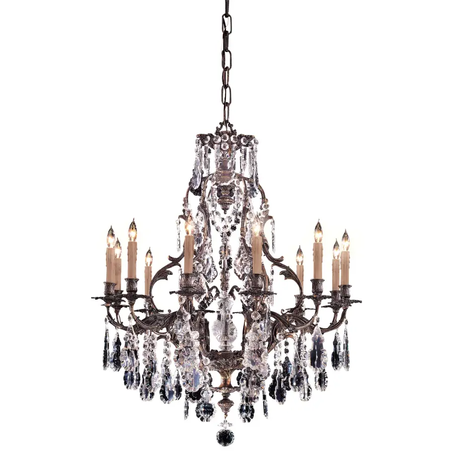 Crystal Collection 12-Light Versailles Chandelier