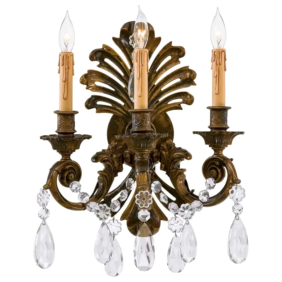 Metropolitan Family Collection 3-Light Wall Sconce