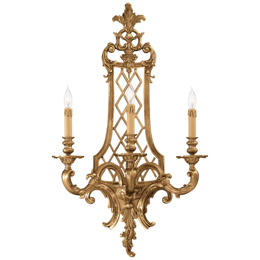 Metropolitan Family Collection 3-Light Wall Sconce