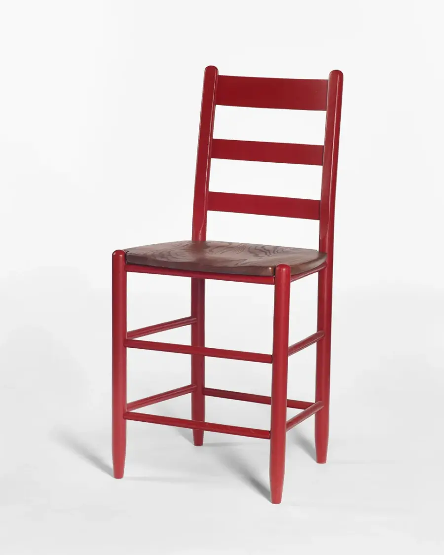 1924 Cottage Ladder Back Counter Stool