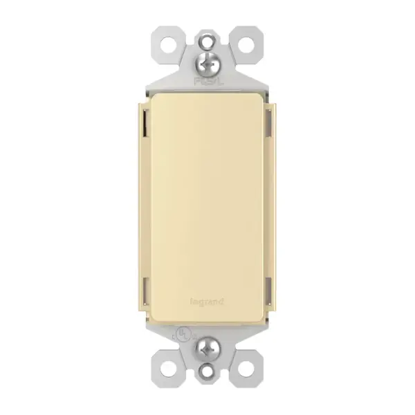 Cover empty electrical boxes without compromising style, with a sleek Wall Plate Insert. Perfect for filling in unused openings from outdated cables or data jacks, while perfectly coordinating with the designer switches and outlets from the radiant Collection.Made exclusively for use with screwless Wall Plates from the radiant Collection, sold separately. Collection: radiant Finish: Light Almond Weight: 0.07 lb Country of Origin: China