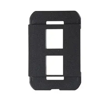 For a consistent look throughout your project or remodel, select an adorne keystone frame to enable audio, video and data connectivity in an adorne Wall Plate. Collection: adorne Finish: Graphite Weight: 0.07 lb Material: ABS Country of Origin: China Connection: Snap In Manufacturer Warranty: Limited Lifetime