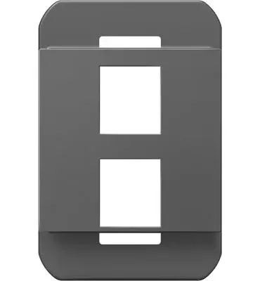 For a consistent look throughout your project or remodel, select an adorne keystone frame to enable audio, video and data connectivity in an adorne Wall Plate. Collection: adorne Finish: Magnesium Notes: 2 Port Frame Weight: 0.07 lb Material: ABS Country of Origin: China Connection: Snap In Manufacturer Warranty: Limited Lifetime