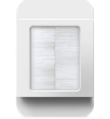 adorne In-Wall Cable Access Port in White