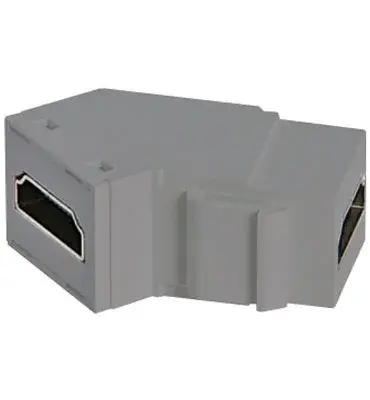 Keystone insert to support a high-speed HDMI with Ethernet connection. Collection: adorne Finish: Magnesium Notes: Hdmi Kystn Insert Weight: 0.06 lb Country of Origin: China