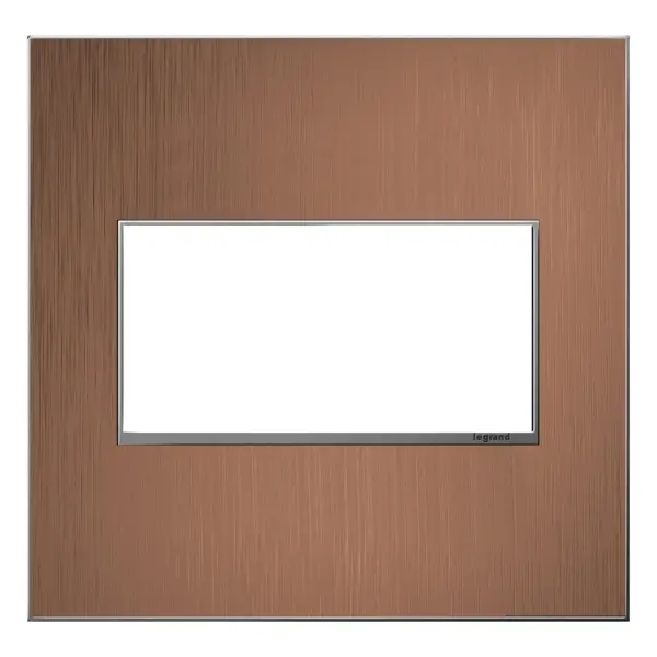 Collection: adorne Finish: Copper Width: 5.29" Height: 5.13" Length: 0.35" Weight: 0.40 lb Extension from Wall: 1.00" Material: Copper Country of Origin: Mexico Connection: Screwless Manufacturer Warranty: Limited Lifetime