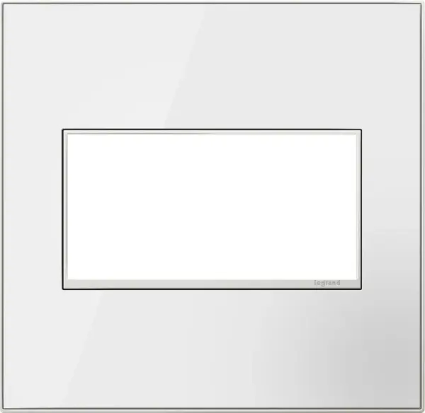 Complements a wide variety of styles and dÃcor with a hint of glam. A 4-Gang Wall Plate, it is perfectly sized to fit any combination of up to four standard-sized adorne devices, or up to eight half-sized adorne designer switches and outlets. Collection: adorne Finish: Mirror Width: 5.29" Height: 5.13" Length: 0.35" Weight: 0.76 lb Extension from Wall: 0.35" Material: Real Materials Country of Origin: Mexico Connection: Screwless Manufacturer Warranty: Limited Lifetime