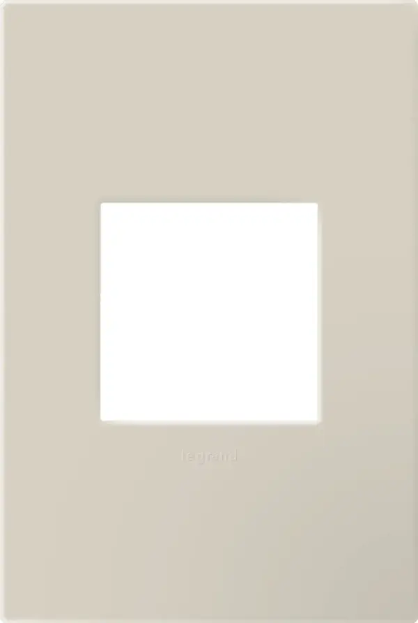 Soft and elegant with a touch of warmth, Oatmeal is the perfect neutral for a modern space. Made exclusively for use with designer switches and outlets from the adorne Collection. This wall plate features enduring Microban antimicrobial technology that works to reduce the growth of bacteria, around the clock, for the lifespan of the product. No antimicrobial efficacy claims are being made or are valid with respect to products sold in Canada. Collection: adorne Finish: Oatmeal Width: 3.45" Height: 5.13" Length: 0.35" Weight: 0.32 lb Country of Origin: Mexico