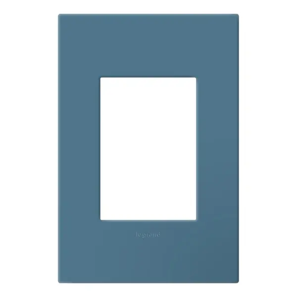 Serene and calming, Mystic is a contemporary hue that acts as a neutral. Made exclusively for use with designer switches and outlets from the adorne Collection. This wall plate features enduring Microban antimicrobial technology that works to reduce the growth of bacteria, around the clock, for the lifespan of the product. No antimicrobial efficacy claims are being made or are valid with respect to products sold in Canada. Collection: adorne Finish: Mystic Width: 3.45" Height: 5.13" Length: 0.35" Weight: 0.35 lb Country of Origin: Mexico