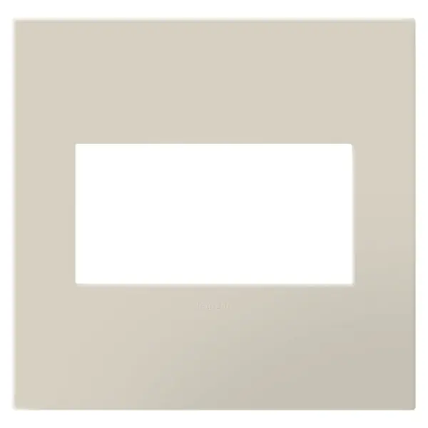 Soft and elegant with a touch of warmth, Oatmeal is the perfect neutral for a modern space. Made exclusively for use with designer switches and outlets from the adorne Collection. This wall plate features enduring Microban antimicrobial technology that works to reduce the growth of bacteria, around the clock, for the lifespan of the product. No antimicrobial efficacy claims are being made or are valid with respect to products sold in Canada. Collection: adorne Finish: Oatmeal Width: 5.29" Height: 5.13" Length: 0.35" Weight: 0.55 lb Country of Origin: Mexico