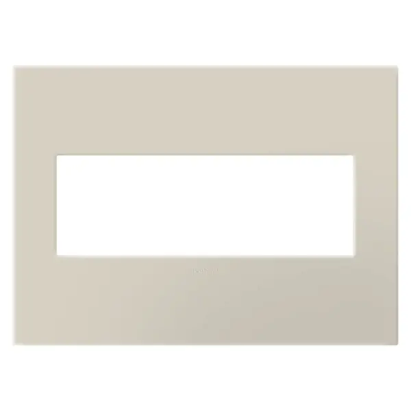 Soft and elegant with a touch of warmth, Oatmeal is the perfect neutral for a modern space. Made exclusively for use with designer switches and outlets from the adorne Collection. This wall plate features enduring Microban antimicrobial technology that works to reduce the growth of bacteria, around the clock, for the lifespan of the product. No antimicrobial efficacy claims are being made or are valid with respect to products sold in Canada. Collection: adorne Finish: Oatmeal Width: 7.06" Height: 5.13" Length: 0.35" Weight: 0.71 lb Country of Origin: Mexico