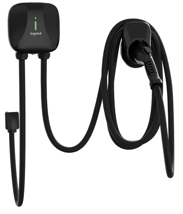 Compact yet powerful, the Plug-In Home Level 2 EV Charger is the safe, easy and efficient way to charge any electric vehicle at home. Designed for indoor or outdoor use, simply plug the unit in for Level 2 charging in garages or driveways. The charger comes ready-to-use right out of the box and requires no internet connection or software. An Energy Star-certified product, this Level 2 EV Charger is eligible for rebates and incentives in select states. Collection: radiant Width: 3.70" Height: 7.10" Length: 3.70" Country of Origin: China
