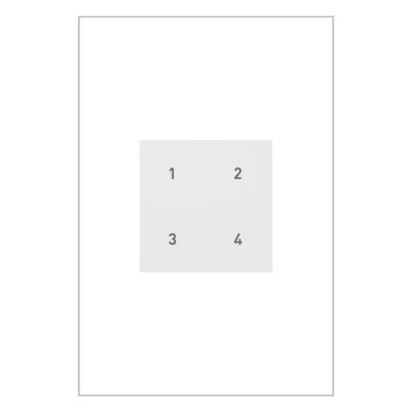 Collection: adorne Finish: White Width: 1.77" Height: 1.45" Length: 2.66"