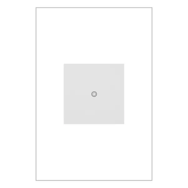 Pair this sofTap battery-operated smart light switch with an adorne Smart Switch with Netatmo then add to any wall to control the same light from an additional location €" no wires or tools needed. Use the included adhesive to mount anywhere in minutes. Perfect for rooms not wired for 3-way control. Smart Lighting lets you set the exact lighting you need, from anywhere, adding safety and convenience to your home. And delivering it all with unprecedented range and reliability, adorne with Netatmo leverages leading Netatmo technology to provide an ideal solution for larger homes with many smart products. Start with the Smart Gateway to establish a robust and dedicated mesh network, then add smart switches, smart dimmer switches and smart outlets to build a solution that perfectly fits any space and need. Made exclusively for use with Wall Plates from the adorne Collection, sold separately. Collection: adorne Finish: White Width: 1.79" Height: 4.68" Length: 0.24" Weight: 0.18 lb Voltage: 120.00 V Material: Polycarbonate Country of Origin: China Switch: Touch Connection: Wired Manufacturer Warranty: 1 yr