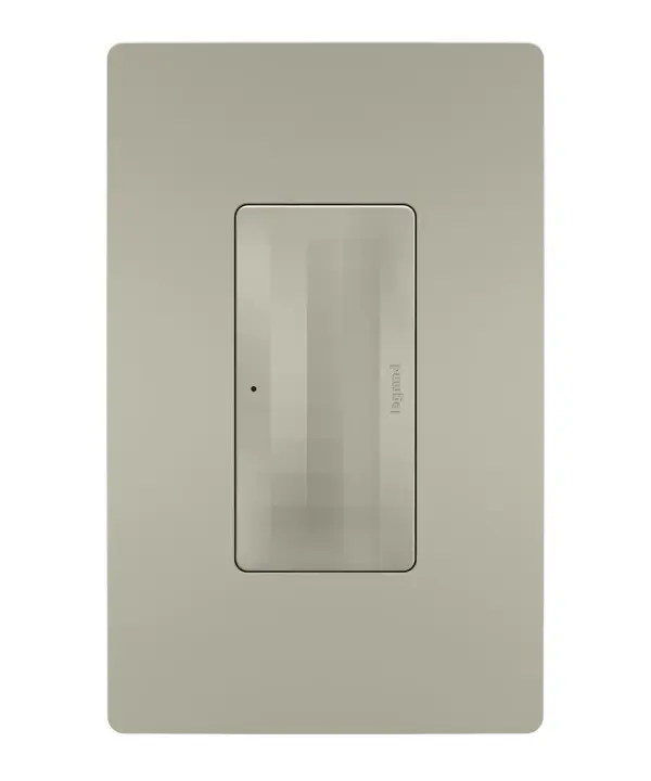 The smartest way to take control of lights and power, optimized for larger homes.Smart Lighting lets you set the exact lighting you need, from anywhere, adding safety and convenience to your home. And delivering it all with unprecedented range and reliability, radiant with Netatmo leverages leading Netatmo technology to provide an ideal solution for larger homes with many smart products. Start with the Smart Gateway to establish a robust and dedicated mesh network, then add smart switches, dimmers and outlets to build a solution that perfectly fits a home€s unique space and needs. Options include wireless smart switches and dimmers for easily adding 3-way control.Made exclusively for use with screwless Wall Plates from the radiant Collection, sold separately. Collection: radiant Finish: Nickel Width: 1.65" Height: 4.19" Length: 0.79" Weight: 0.18 lb Country of Origin: China