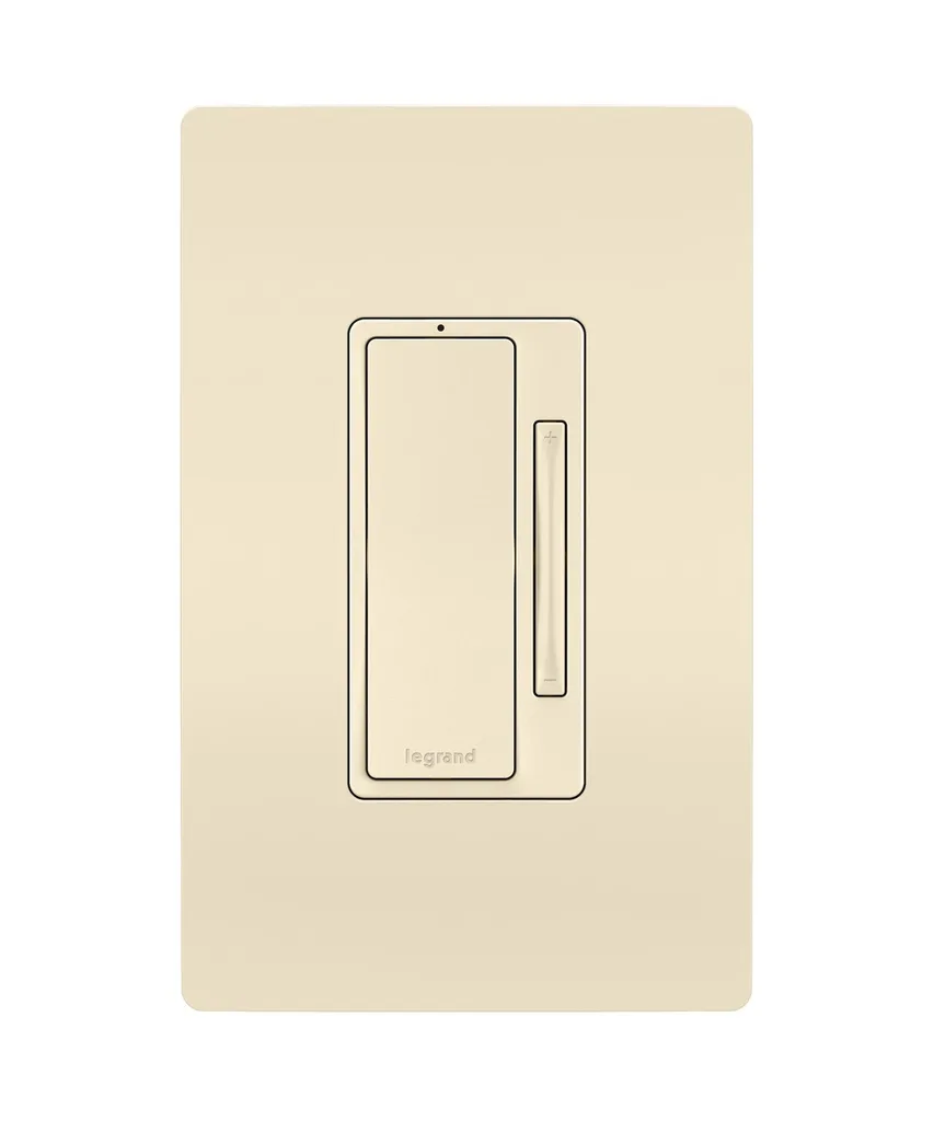radiant Wireless Remote Smart Dimmer, with Netatmo in Light Almond