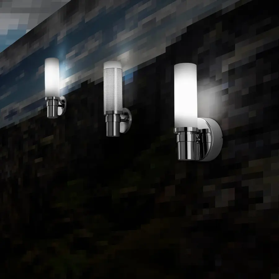 Pebble 18W Wall Sconce in Satin Nickel - Image 5