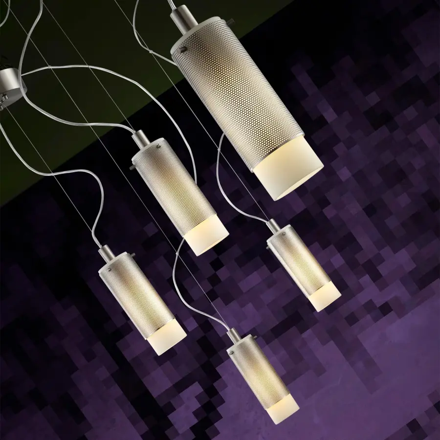 LOTUS One Light Compact Fluorescent Pendant - Image 6