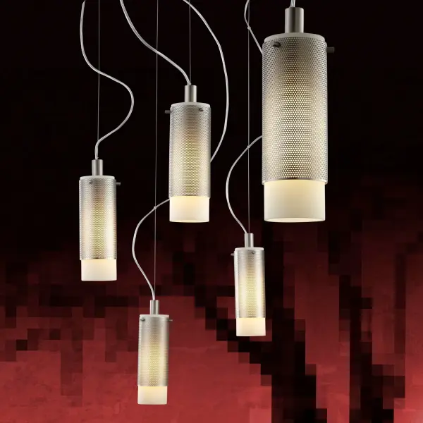 LOTUS One Light Compact Fluorescent Pendant - Image 8