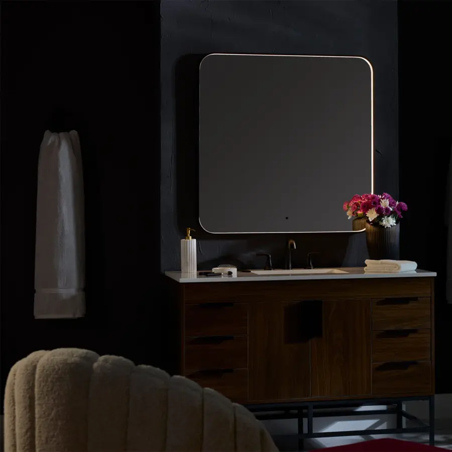 Avior 48" x 36" Lighted Mirror - Image 7