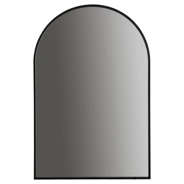 The Avior Arched Mirror combines architectural elegance with innovative Ghost Frame Technology, offering customizable color temperature lighting (3000K-6000K) that disappears when off. Built-in defogger and intuitive touch controls make this a premium bathroom upgrade.