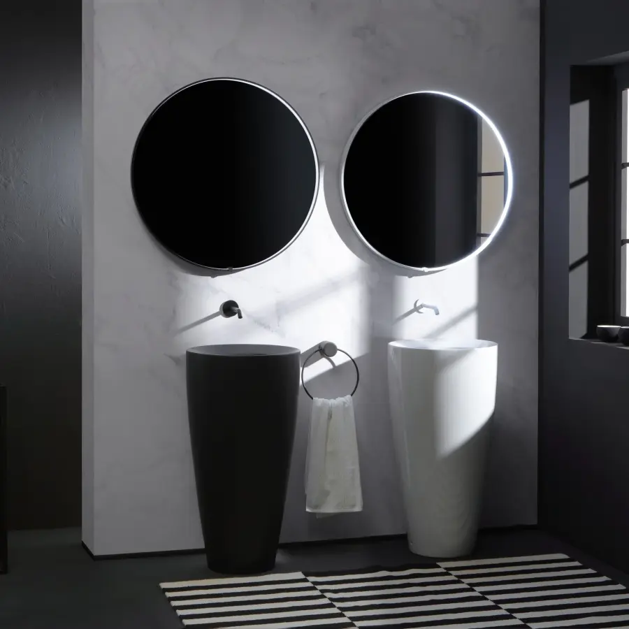 Avior 30" Round Lighted Mirror - Image 9