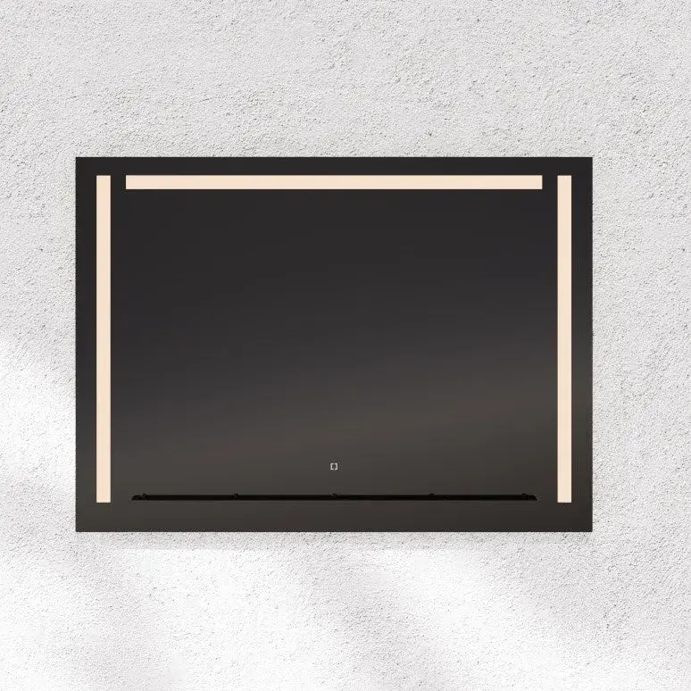 Skylight 36" x 24" Lighted Mirror with Integrated Shelf - Image 4