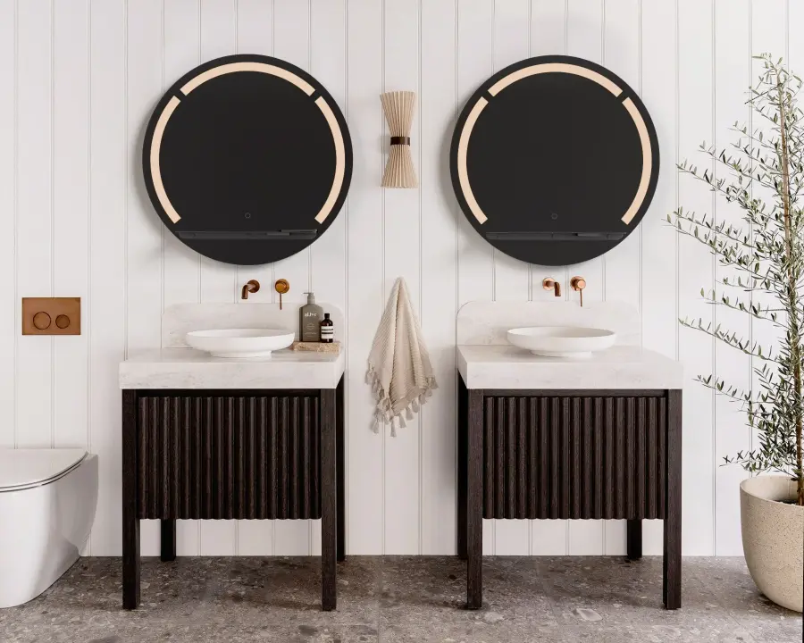 Skylight 36" Round Lighted Mirror - Image 4