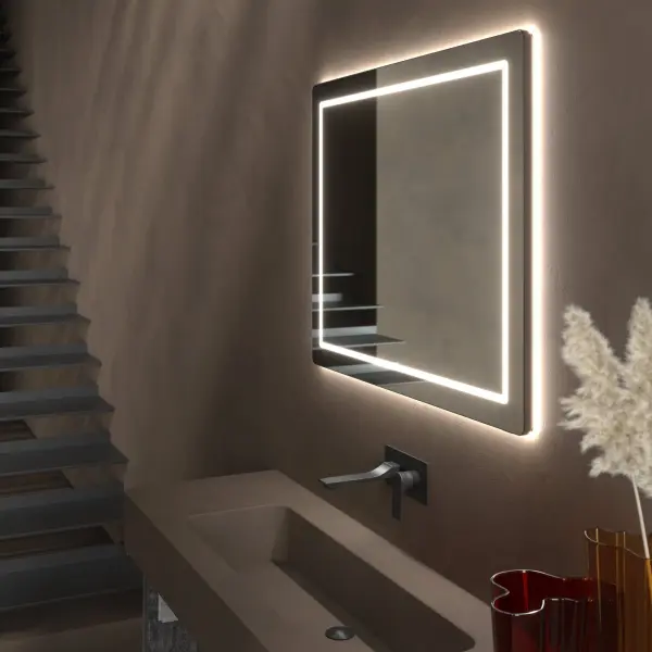 Compact 48" x 36" Lighted Mirror - Image 16